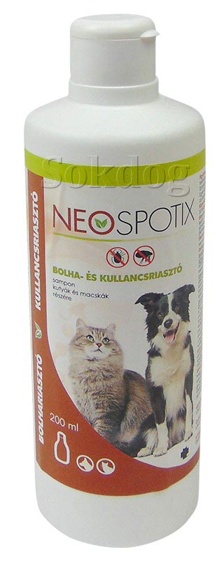 Neospotix sampon kutyáknak és macskáknak 200ml