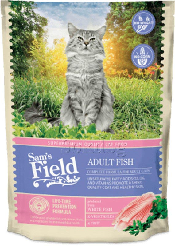 Sam's Field cat adult fish 0,4 kg