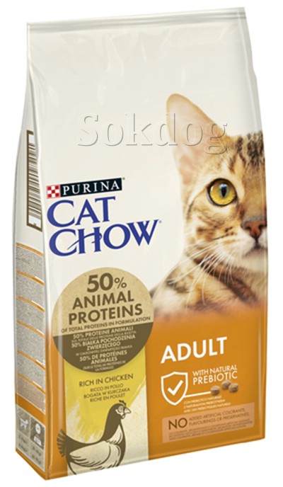 Cat Chow Adult Csirke 15kg
