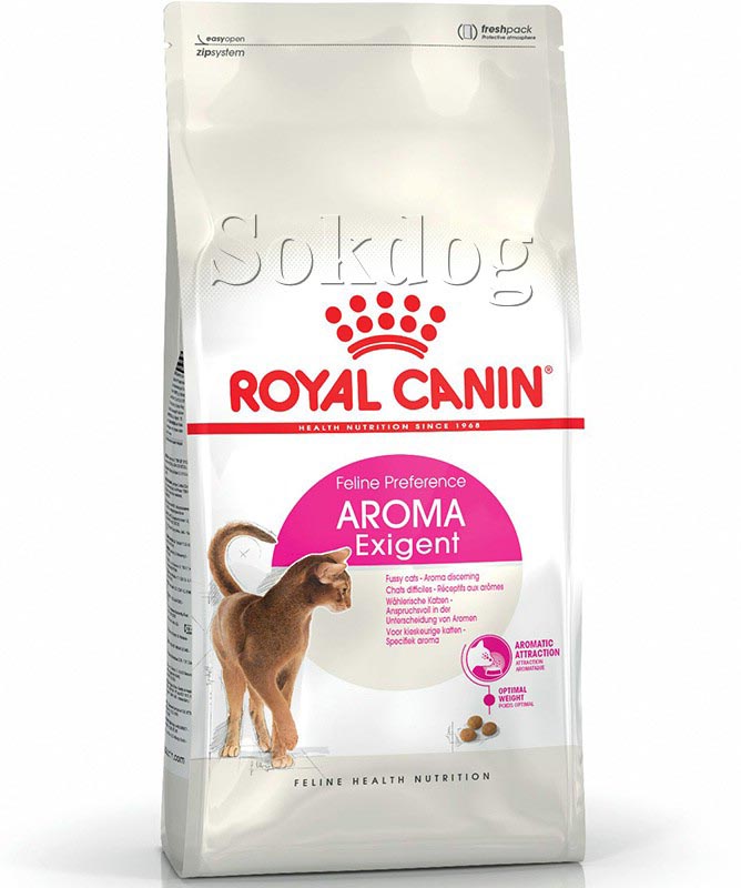 Royal Canin Aroma Exigent 10kg - válogatós felnőtt macska száraz táp