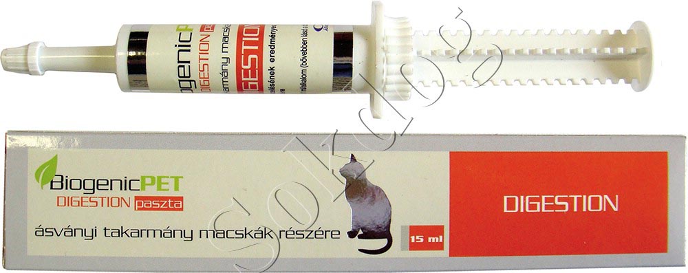 BiogenicPet Digestion Cat paszta 15ml