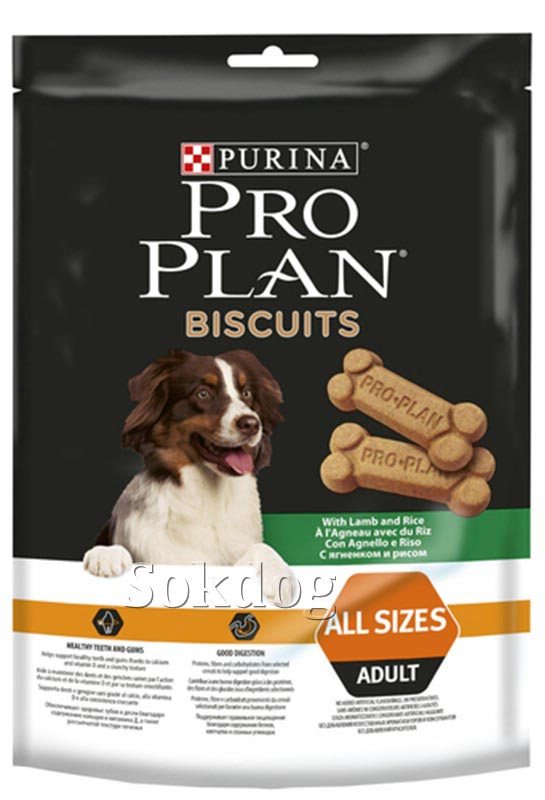 Purina Pro Plan Biscuits lamb & rice 400g