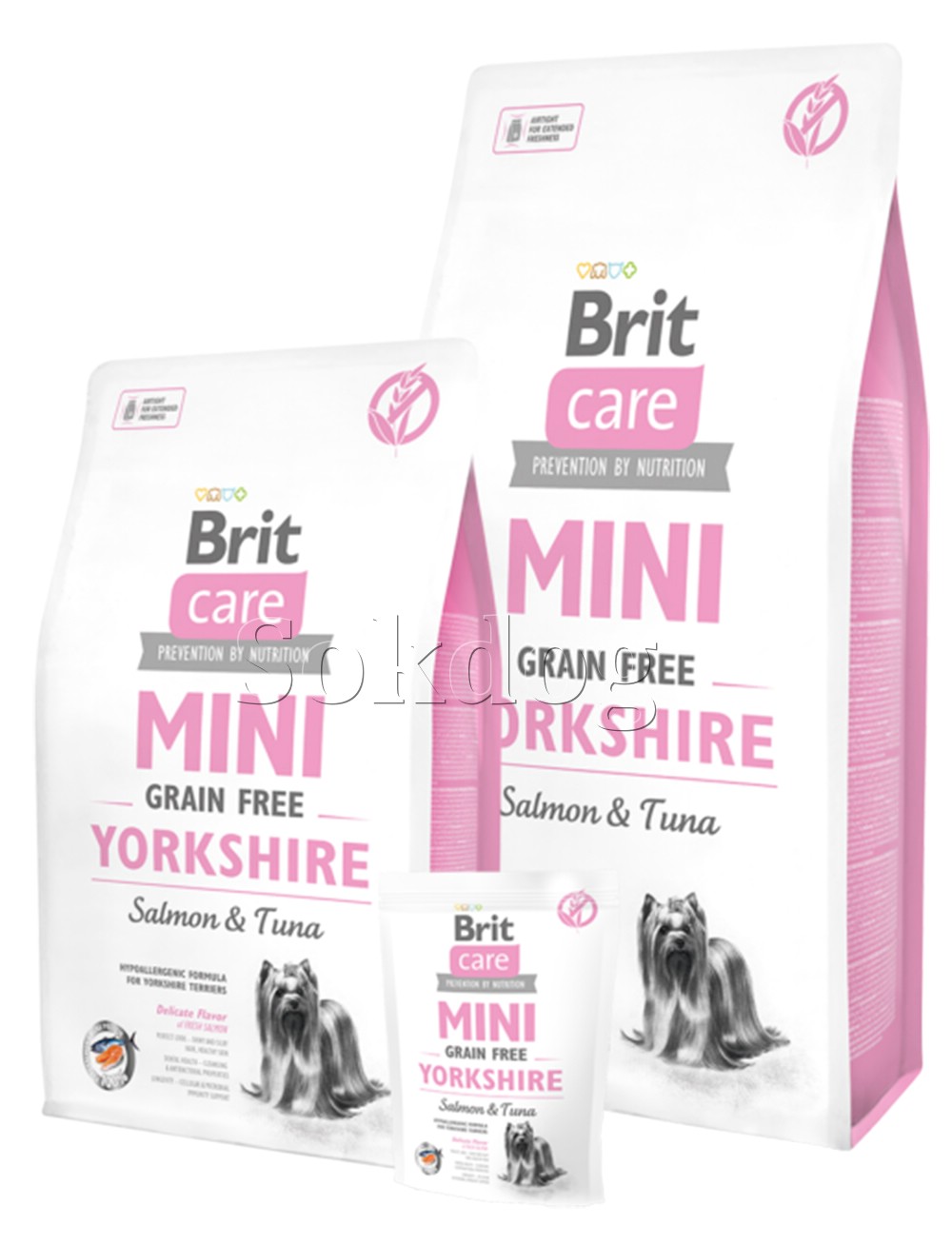 Brit Care Mini Grain Free Yorkshire Salmon & Tuna 400g