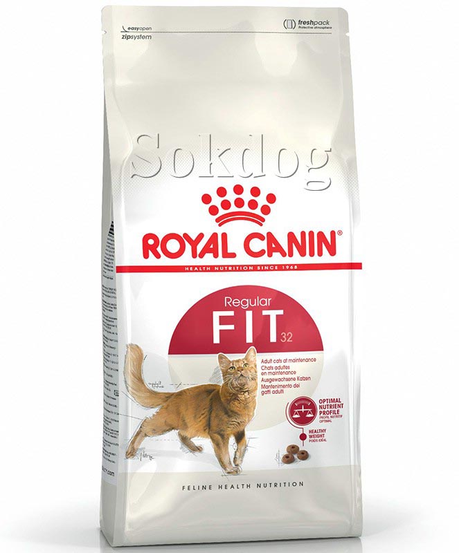 Royal Canin Fit 2kg - aktív felnőtt macska száraz táp