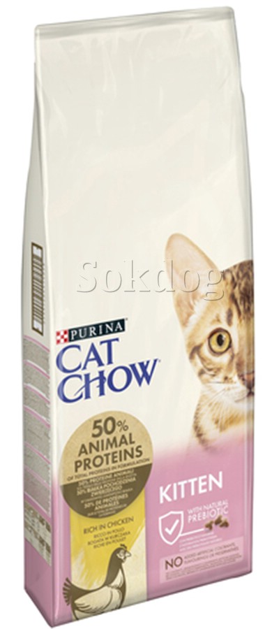 Cat Chow Kitten Csirke 15kg