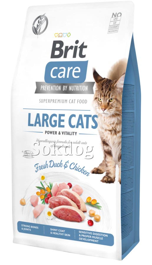 Brit Care Large Cats Duck and Chicken 7kg