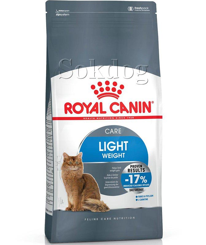 Royal Canin Light Weight Care 8kg - száraz táp felnőtt macskák részére