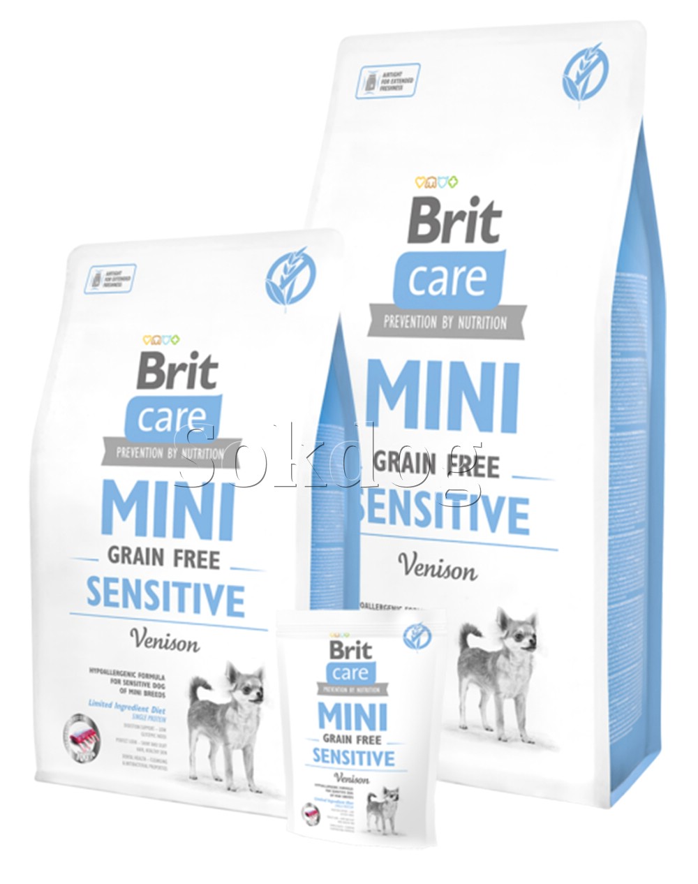 Brit Care Mini Grain Free Sensitive Venison 7kg