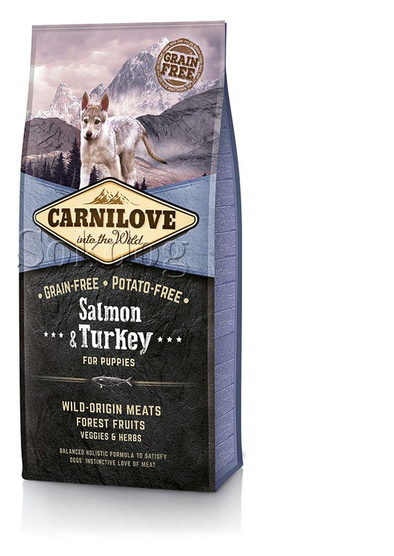 CarniLove Salmon & Turkey Puppy 12kg