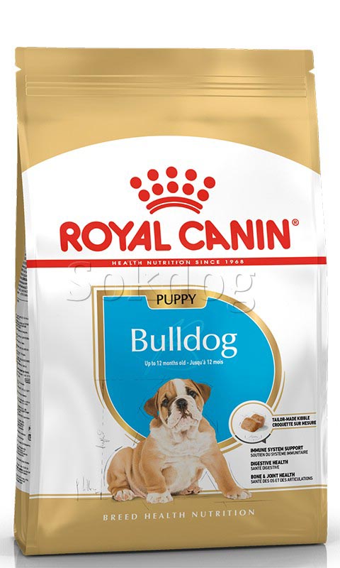 Royal Canin Bulldog Puppy 3kg - Angol Bulldog kölyök kutya száraz táp