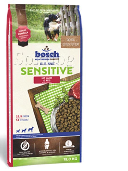 Bosch Sensitive Lamb & Rice 15kg