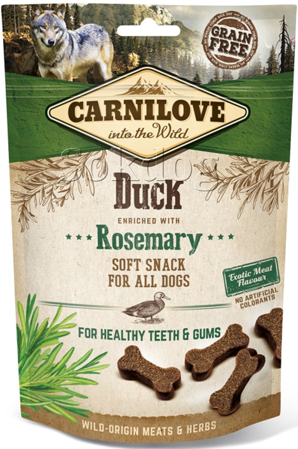 CarniLove Soft Snack Duck & Rosemary 200g