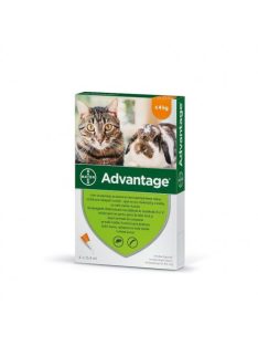   Advantage Spot on 4kg alatti macskák és nyulak részére 4x04ml