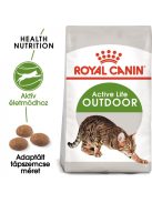 ROYAL CANIN OUTDOOR - szabadba gyakran kijáró, aktív felnőtt macska száraz táp (0,4 kg)