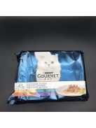Gourmet Perle 4x85g Pulyka + Tonhal + Kacsa + Bárány Szószban Alutasak