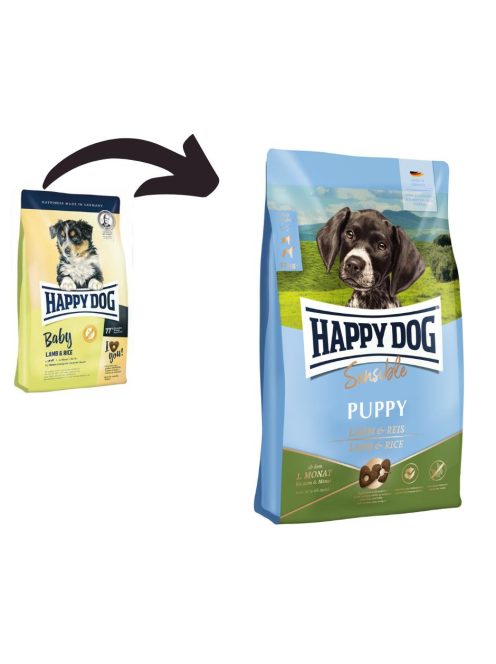 Happy Dog Supreme Sensible Puppy Lamb&Rice 10kg