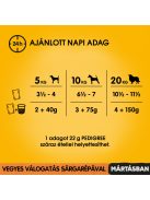 Pedigree 4x100g Marhával + Bárány, Pulyka + Répa Mártásban Alutasak DR36H