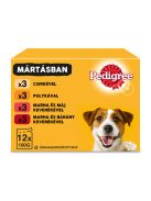 Pedigree Alutasak 12x100g ZÖLD Vegyes Válogatás Mártásban