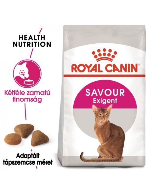 ROYAL CANIN SAVOUR EXIGENT - válogatós felnőtt macska száraz táp  (10 kg)