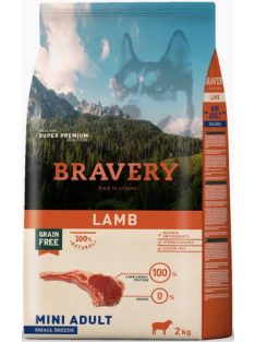 Bravery 2kg Small Mini Bárány száraz kutyatáp
