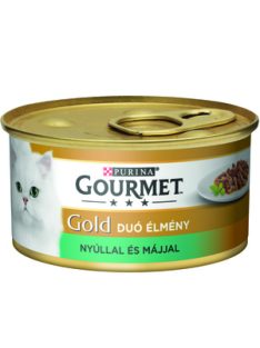 Gourmet Gold 85g Szósz Nyúl + Máj (697)