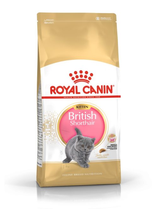 ROYAL CANIN BRITISH SHORTHAIR KITTEN - Brit rövidszőrű kölyök macska száraz táp  (2 kg)