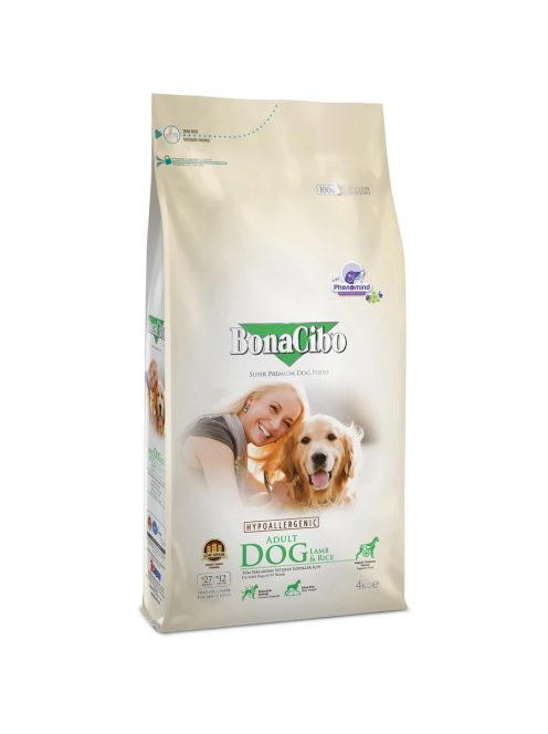 Bonacibo Dog 15kg Adult Bárány, Szardella + Rizs