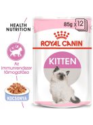 ROYAL CANIN KITTEN JELLY - kölyök macska zselés nedves táp  (12*85g)