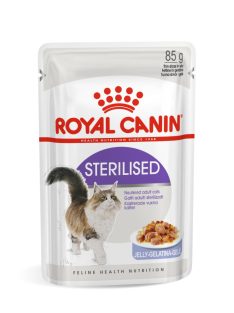   ROYAL CANIN STERILISED JELLY - ivartalanított felnőtt macska zselés nedves táp  (12*85g)
