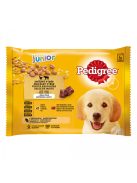 Pedigree 4x100g Junior Csirkével + Rizs, Marha + Máj + Rizs Aszpikban Alutasak DD72T