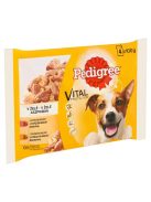 Pedigree 4x100g Marhával + Máj, Baromfi Aszpikban Alutasak DR36F
