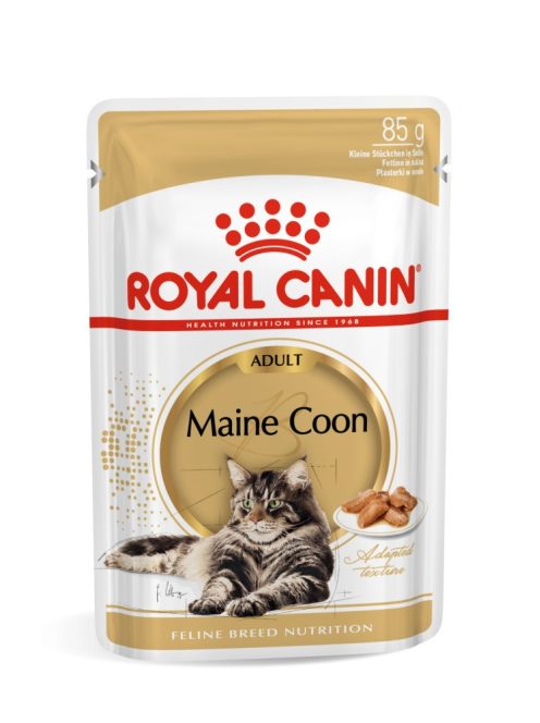 ROYAL CANIN MAINE COON ADULT - Maine Coon felnőtt macska nedves táp  (12*85g)