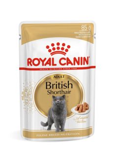  ROYAL CANIN BRITISH SHORTHAIR ADULT - Brit rövidszörű felnőtt macska nedves táp (12*85g)