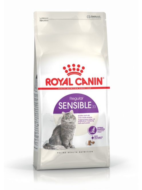 ROYAL CANIN SENSIBLE - érzékeny emésztésű felnőtt macska száraz táp (10 kg)
