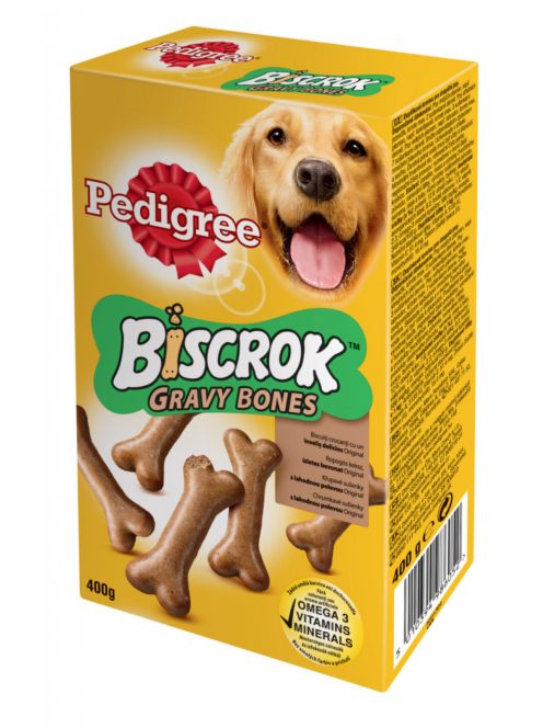 Pedigree Biscrok Gravy Bone 400g Marha