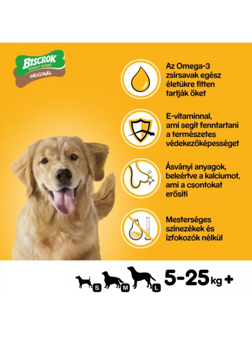 Pedigree Biscrok Gravy Bone 400g Marha