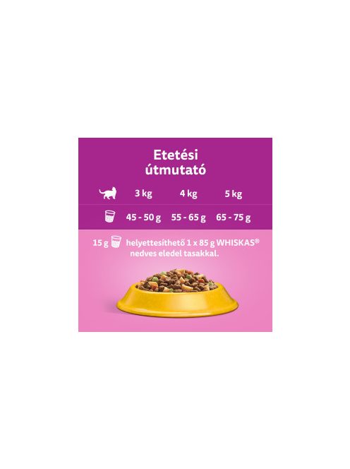 Whiskas 14kg Csirkével száraztáp felnőtt macskák számára