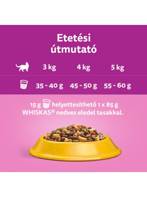 Whiskas 14kg Sterile száraztáp csirkehússal ivartalanított felnőtt macskák számára