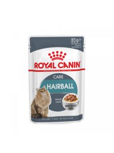   ROYAL CANIN HAIRBALL CARE - szószos nedves táp felnőtt macskák részére a szőrlabdák könnyebb eltávozásáért (12*85g)
