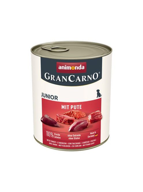 GranCarno 800g Junior Pulykaszív + Marha