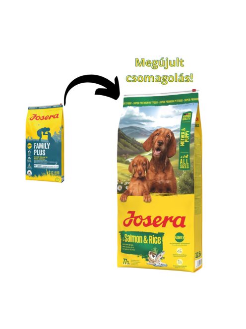 Josera Family Plus 12,5kg - Salmon&Rice
