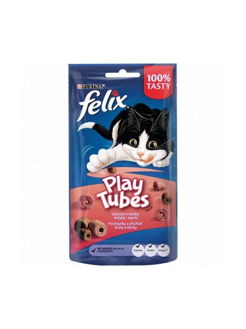 Félix Play Tubes Pulyka és Sonka 50g