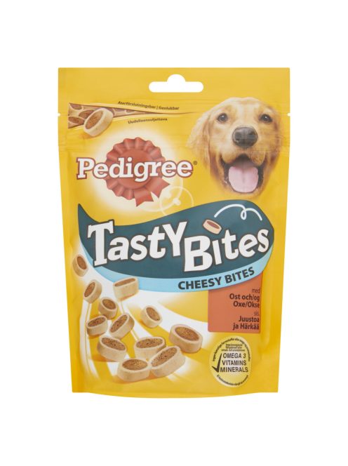 Pedigree Tasty Minis Marha + Sajt darabok 140g