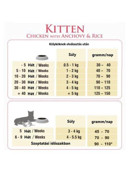 Bonacibo Cat 1,5kg Kitten Csirke, Szardella, Rák + Rizs száraztáp