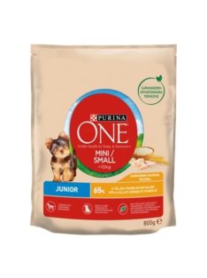 Purina One Mini Junior Csirke Száraz kutyaeledel 800g 979