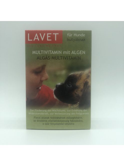 LAVET Algás Multivitamin tabl.kutyának 50db