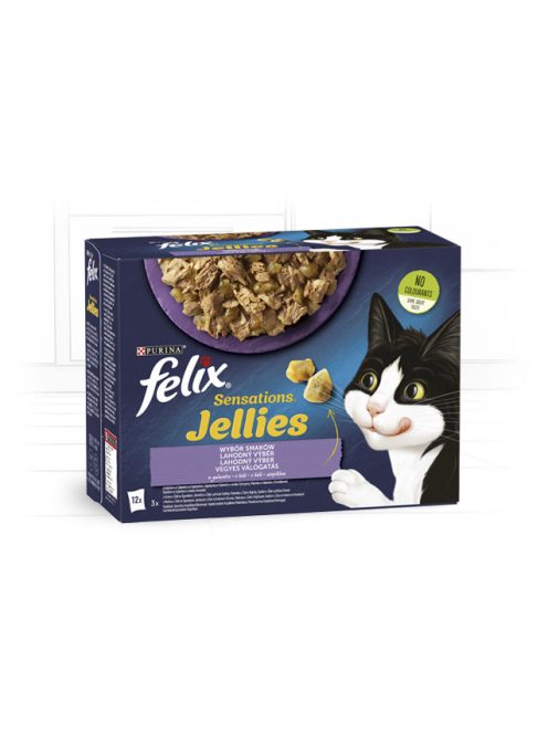 Félix 12x85g Sensation Vegyes Válogatás Aszpikban