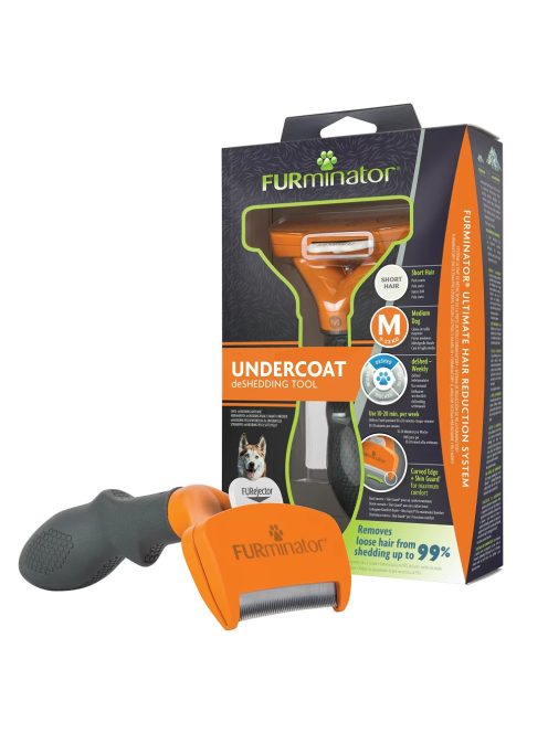 FURminator rövidszőrű kutya M aljszőrkefe