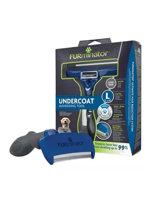 FURminator hosszúszőrű kutya L aljszőrkefe