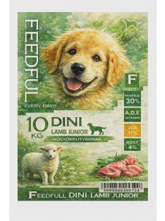 FEEDFULL Dini Dog Junior Bárány 10kg kutyatáp